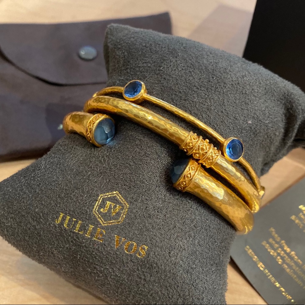 Brand New Julie Vos Bangle Set
